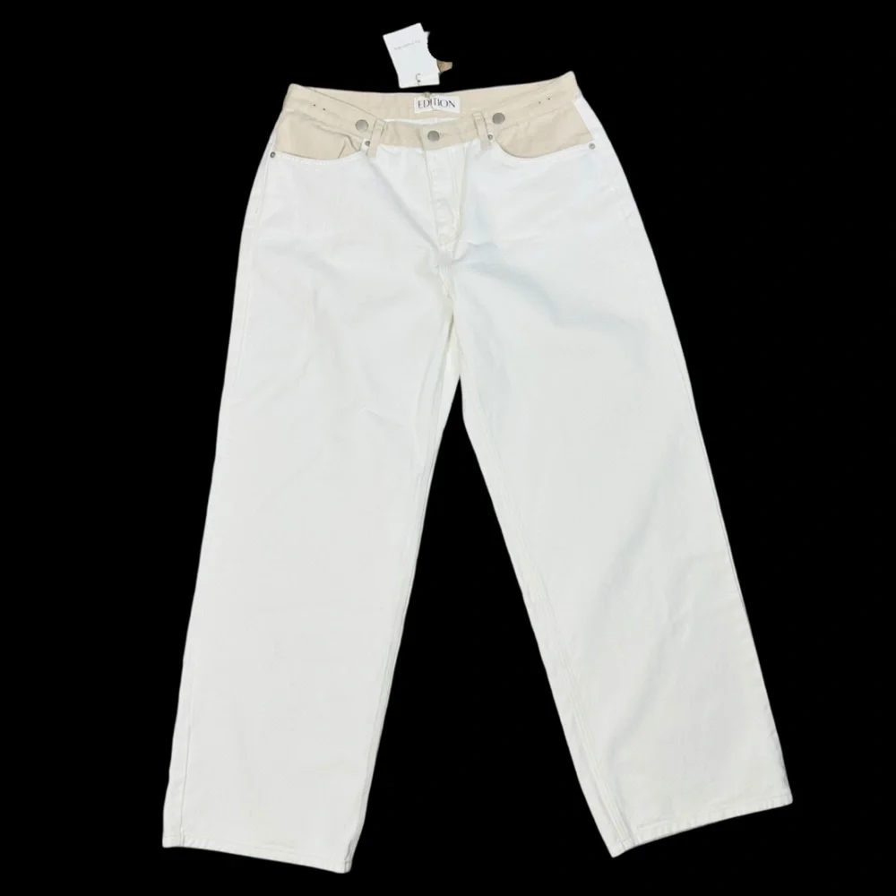 Frankie Shop Women's White Jeans - Picture 2 of 15